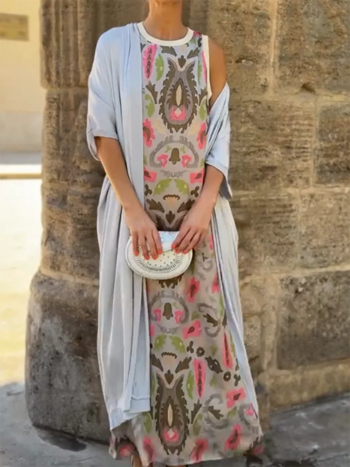 Delly - Elegantes Bohème-Kleid