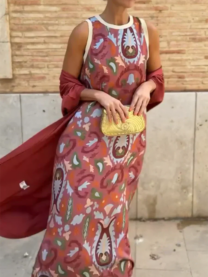 Delly - Elegantes Bohème-Kleid