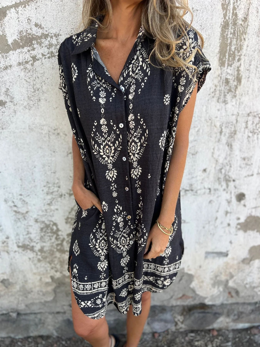 Silke – Elegantes weites Kleid