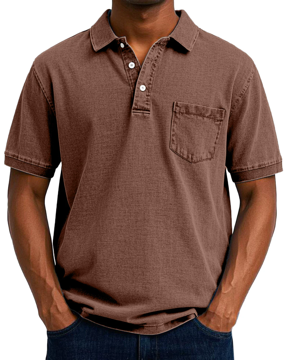 Vintage-Polo für Männer