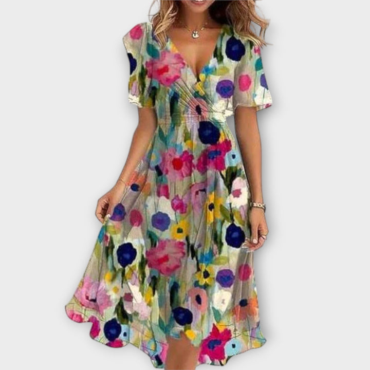 Floria | Schmeichelhaftes elegantes Kleid