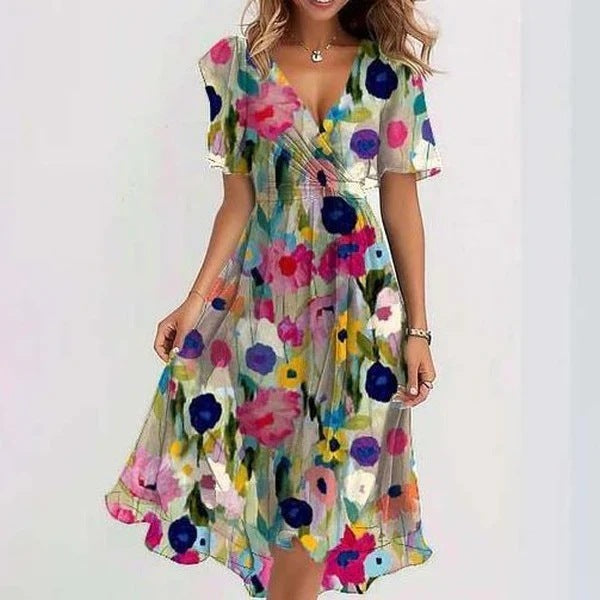 Naomie - Elegantes Sommerkleid