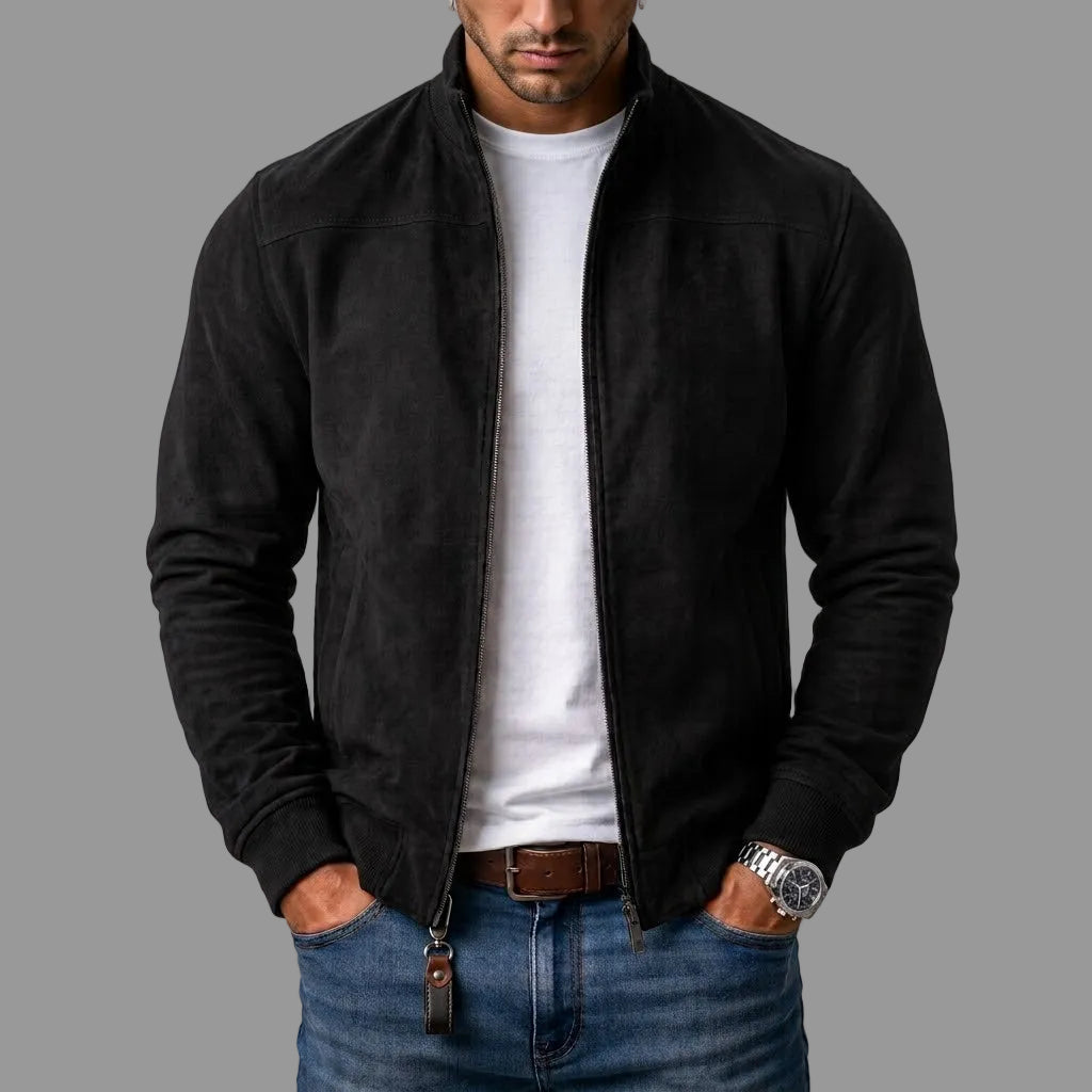 Wildleder Bomberjacke