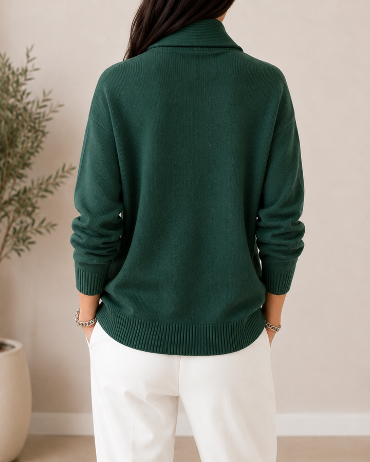 pullover mit V-Ausschnitt