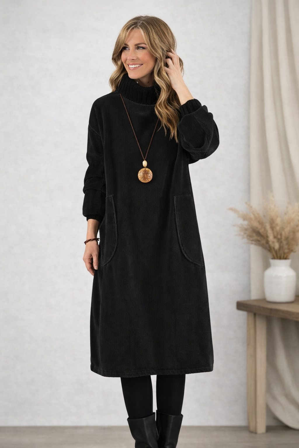 Lucinda - Elegantes Winterkleid