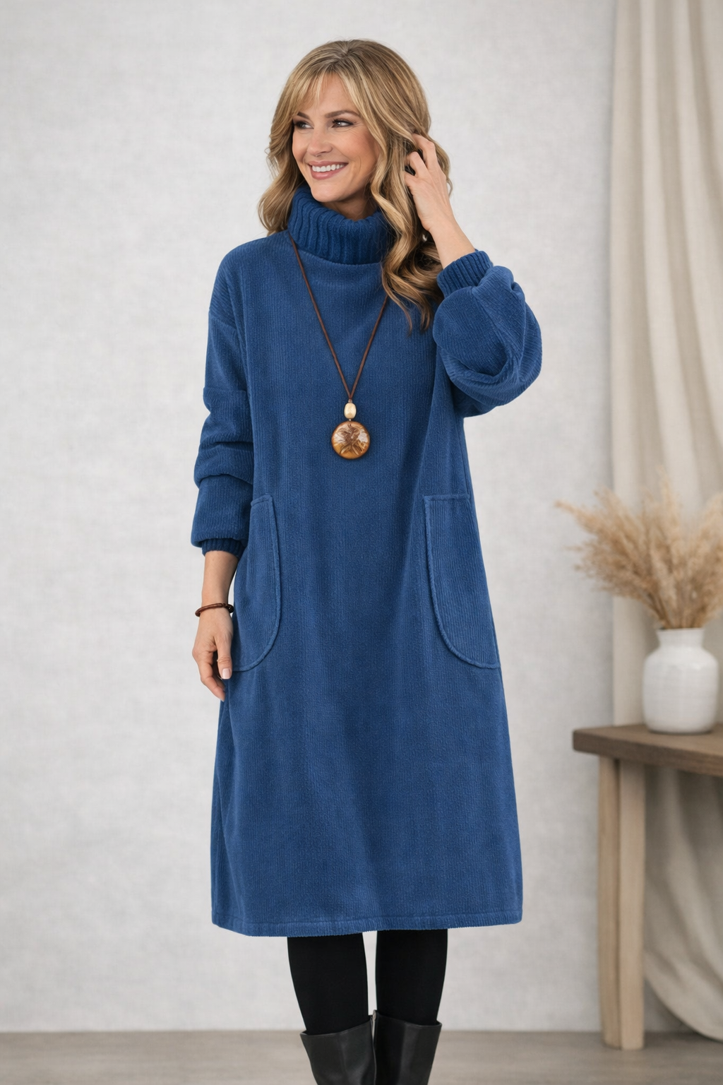 Lucinda - Elegantes Winterkleid