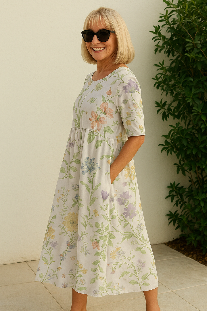 Eliza – luftiges Midikleid