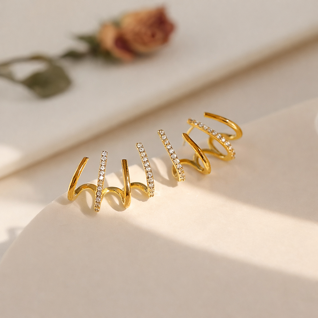 Kralle – Elegante Ohrringe