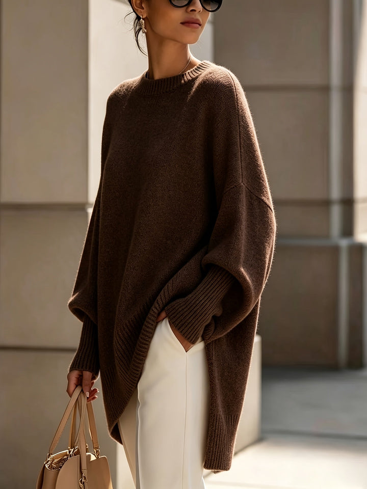 Maris Locker fallender Strickpullover