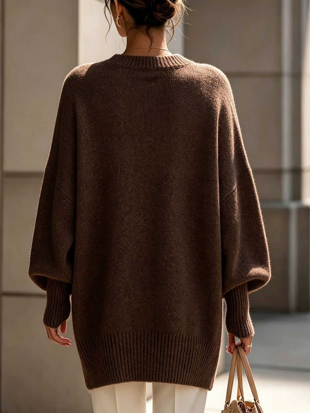 Maris Locker fallender Strickpullover