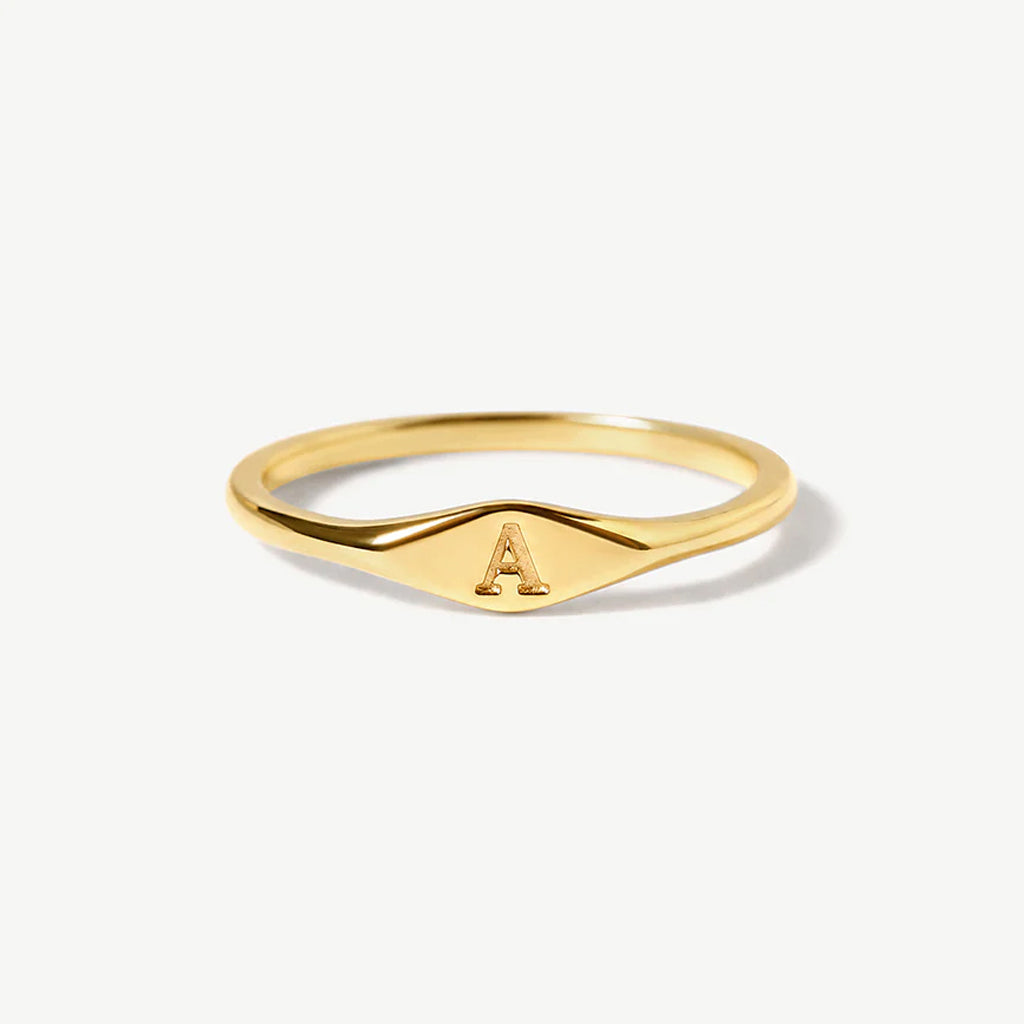 Zarte Initialring