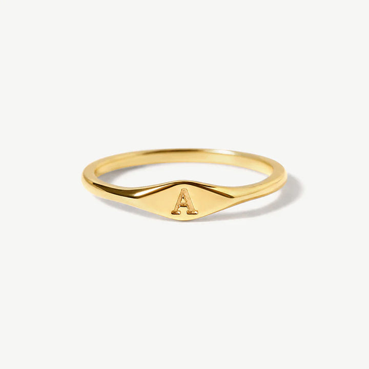 Zarte Initialring