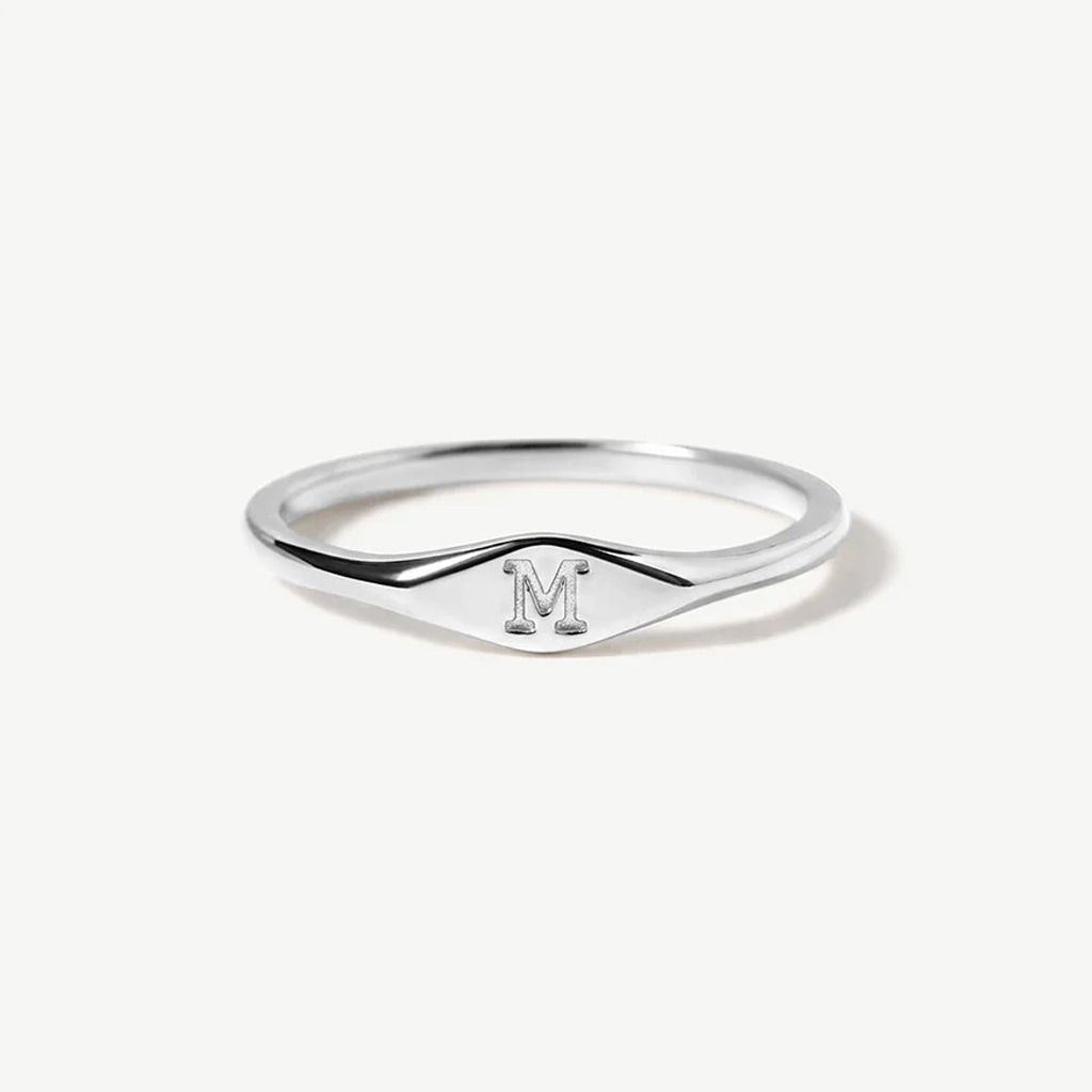 Zarte Initialring
