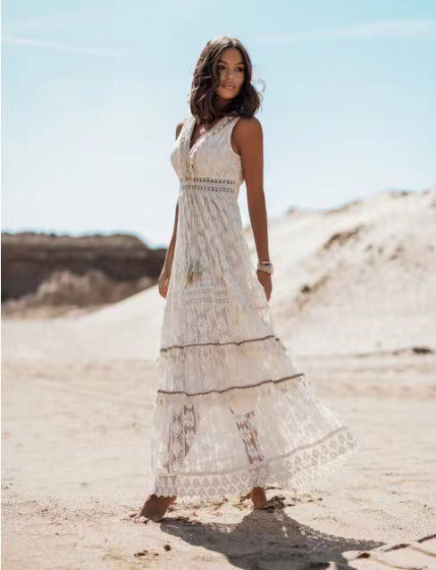 Linda - Elegantes Boho-Kleid