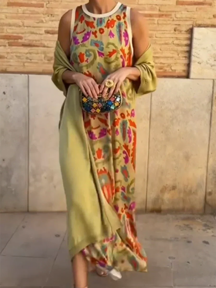 Delly - Elegantes Bohème-Kleid