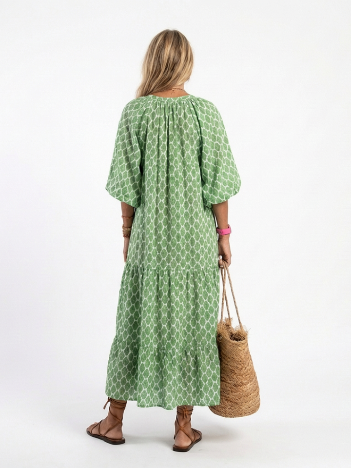 Apolline – Leichtes, weites Midikleid
