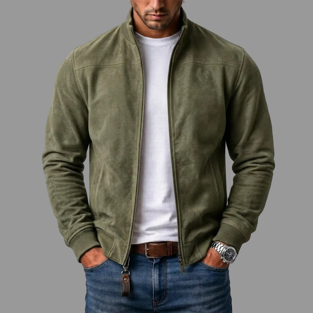 Wildleder Bomberjacke