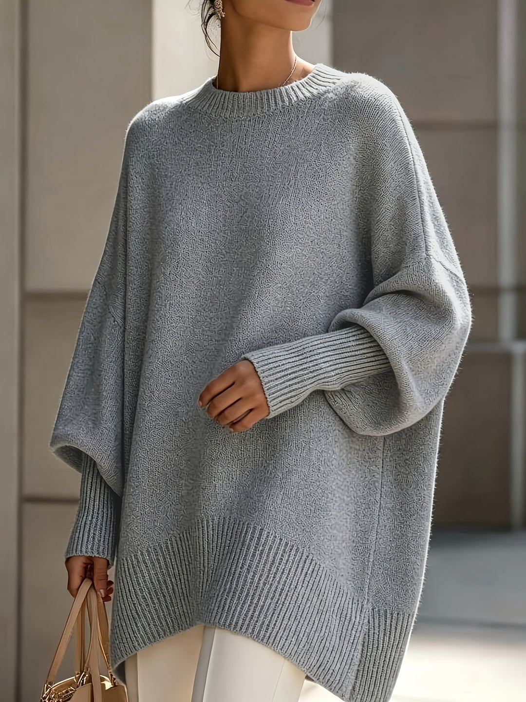 Maris Locker fallender Strickpullover