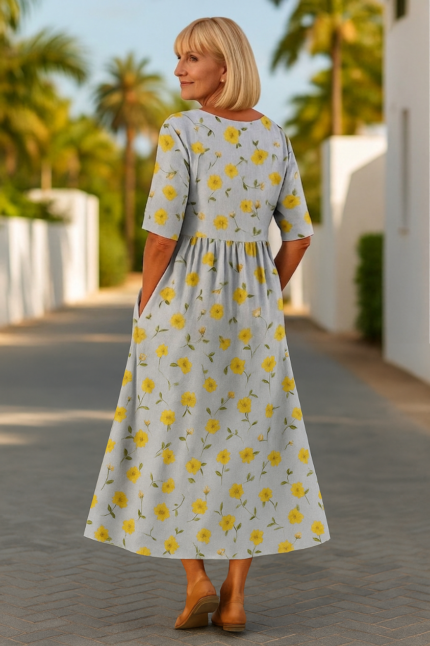 Eliza – luftiges Midikleid