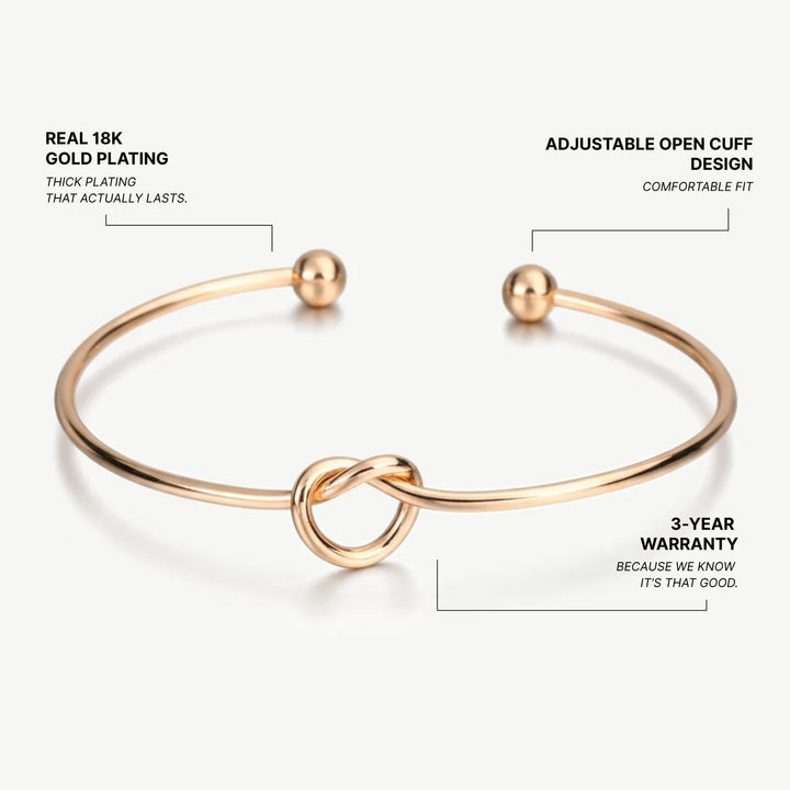 Unendlicher Knoten Armband