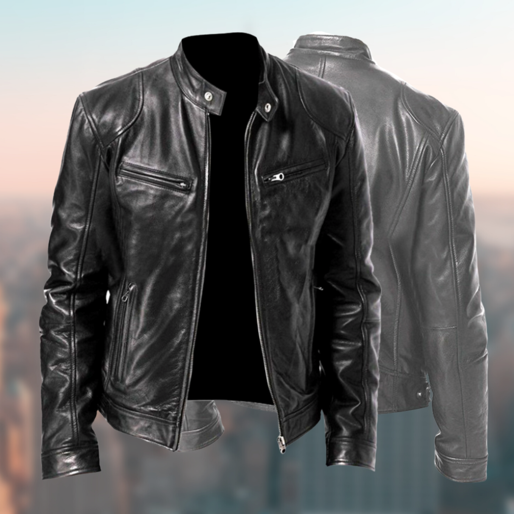Herren Zeitlose Lederjacke für jeden Anlass