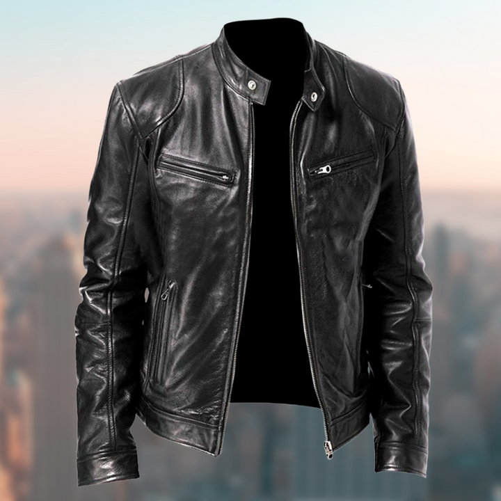 Herren Zeitlose Lederjacke für jeden Anlass