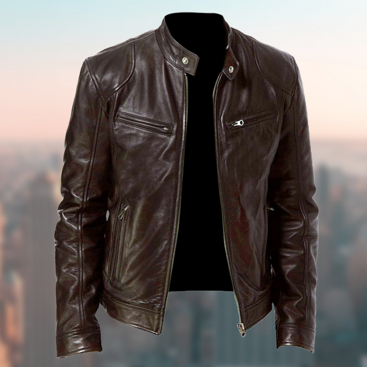 Herren Zeitlose Lederjacke für jeden Anlass