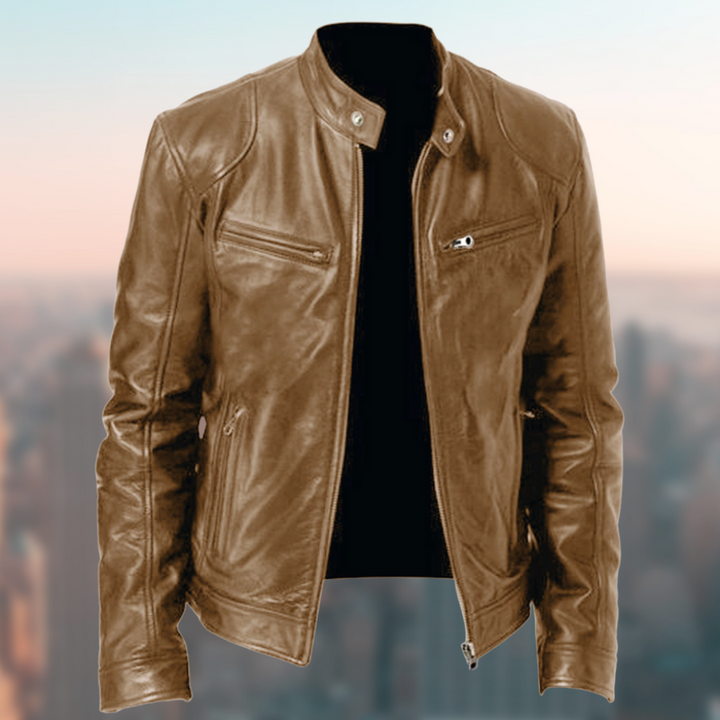 Herren Zeitlose Lederjacke für jeden Anlass