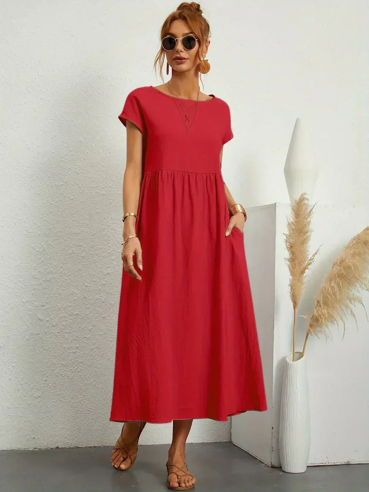 Nataly - Legeres Midikleid
