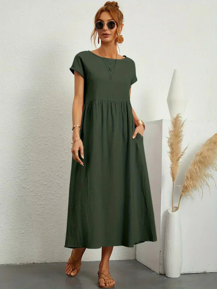 Nataly - Legeres Midikleid
