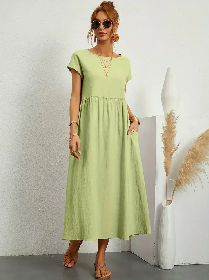Nataly - Legeres Midikleid