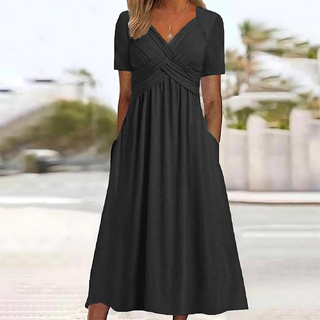 Carmen – Elegantes Midikleid