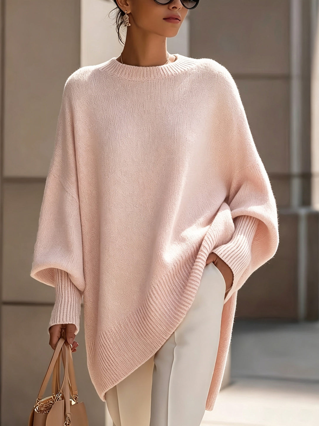 Maris Locker fallender Strickpullover