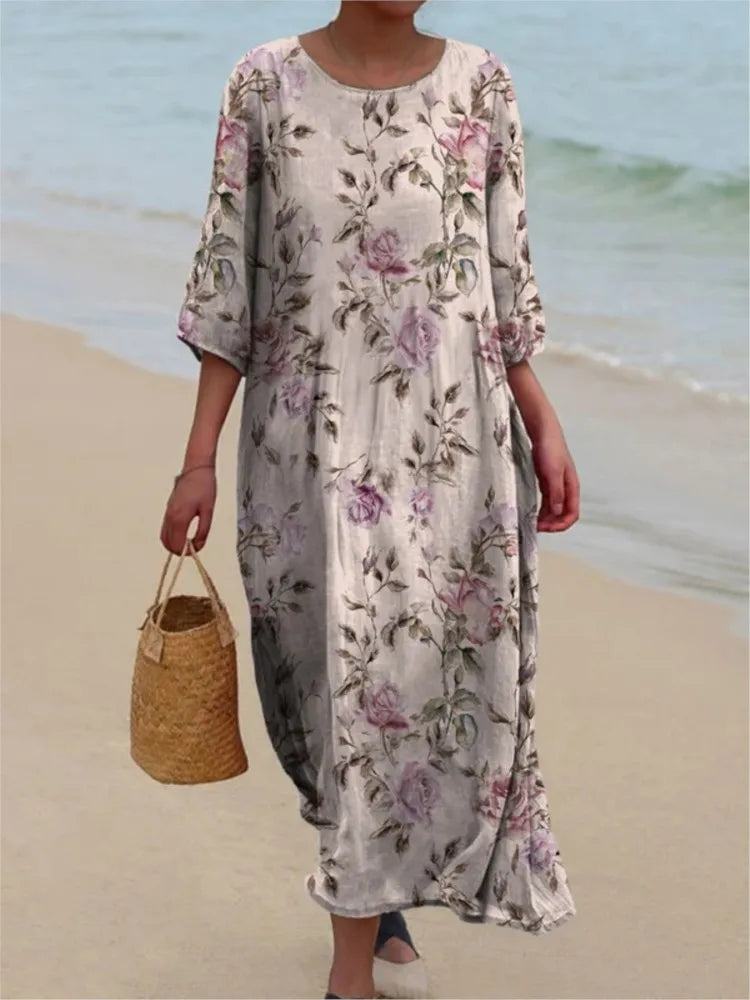 Esme – Vintage Blumenkleid