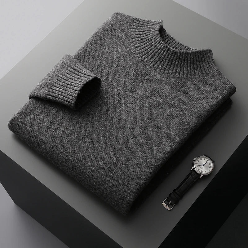Doppelt dicker Kaschmirpullover