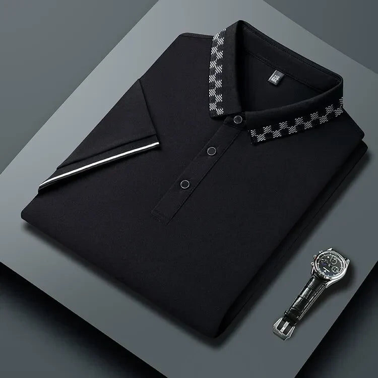 Baumwoll-Poloshirt