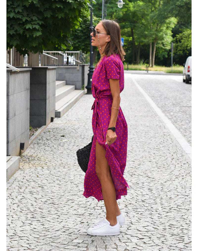 Suzanne – Elegantes, fließendes Kleid