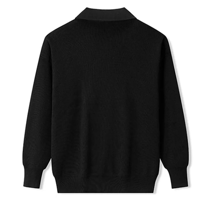 Eleganter Pullover mit Reißverschluss