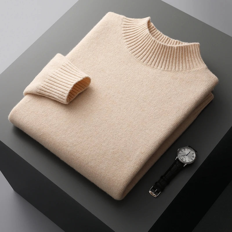 Doppelt dicker Kaschmirpullover