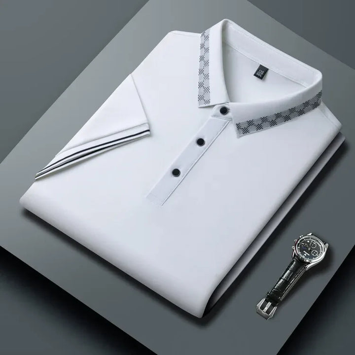 Baumwoll-Poloshirt