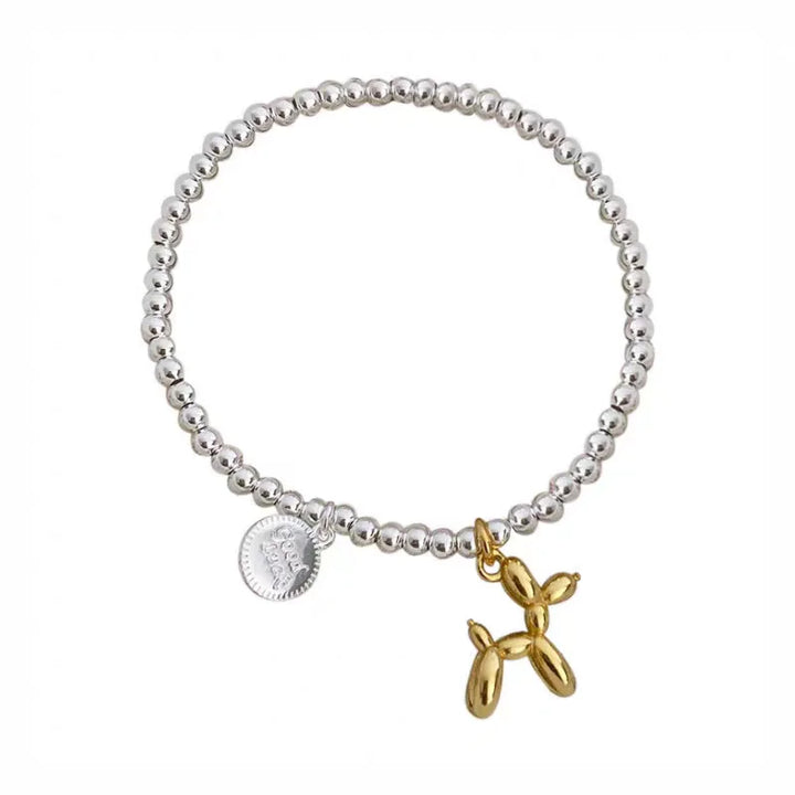runder Armband mit Ballonhund