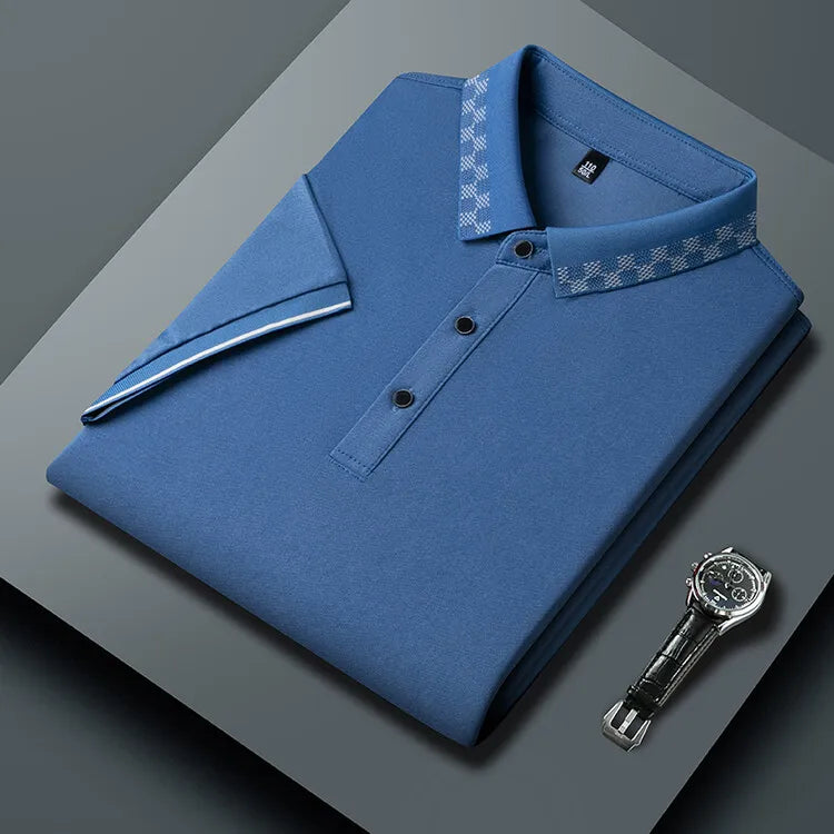 Baumwoll-Poloshirt