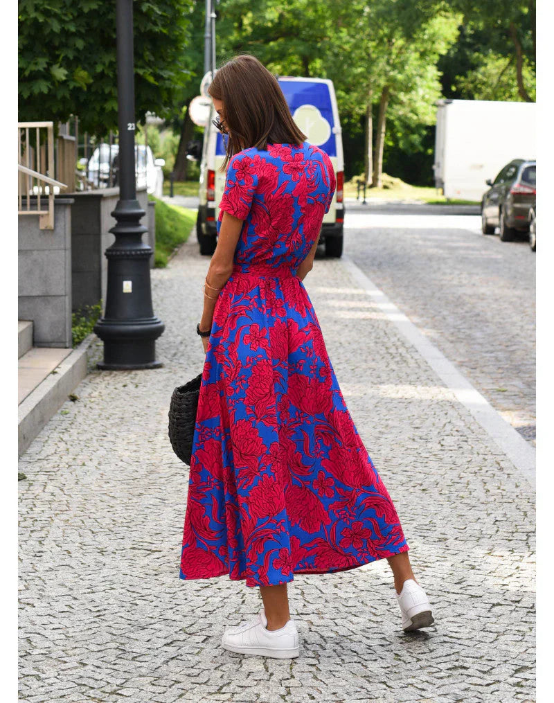 Suzanne – Elegantes, fließendes Kleid