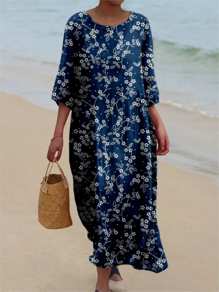 Esme – Vintage Blumenkleid
