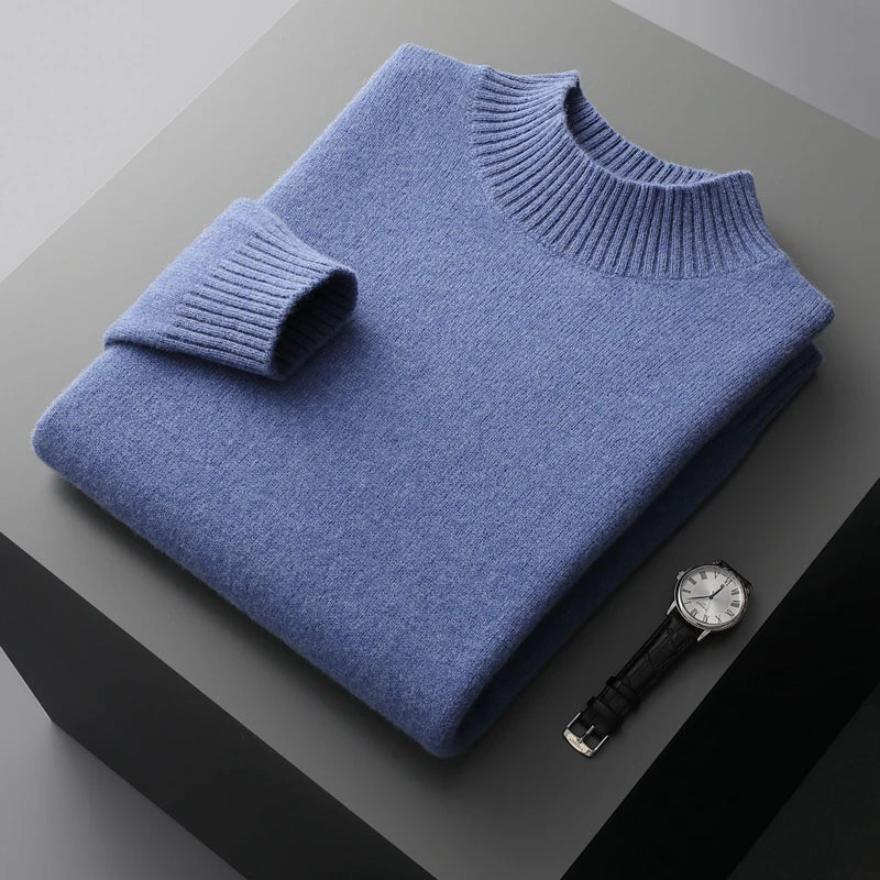Doppelt dicker Kaschmirpullover