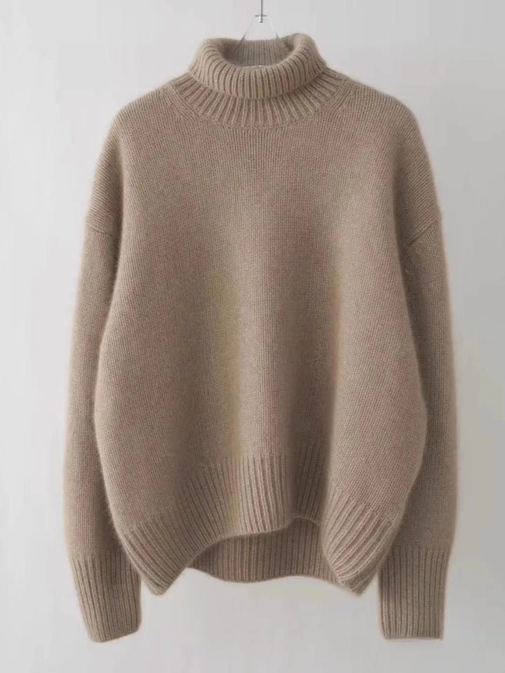 Eleganter Rollkragenpullover für Damen