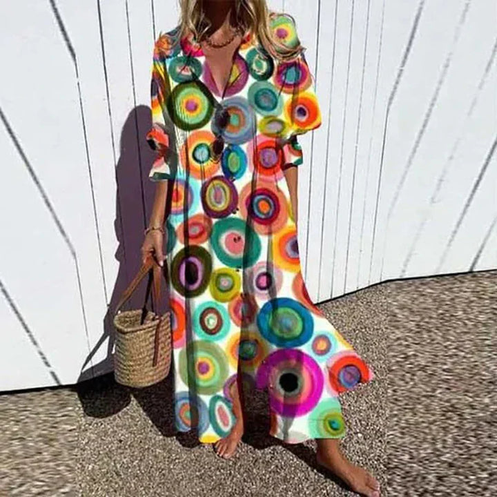 Maisie – Elegantes, schmeichelhaftes Maxikleid