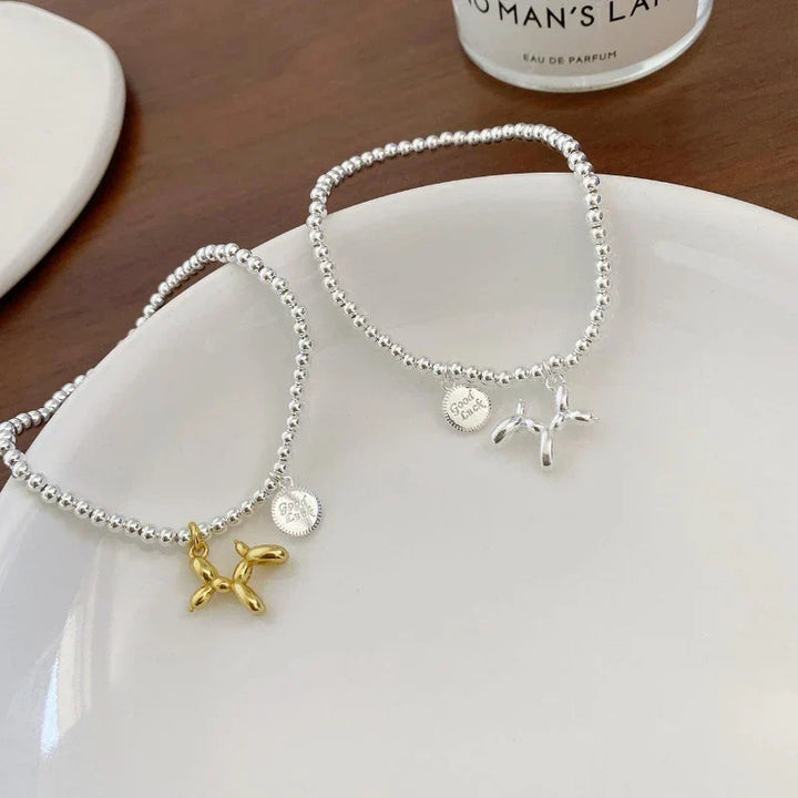 runder Armband mit Ballonhund
