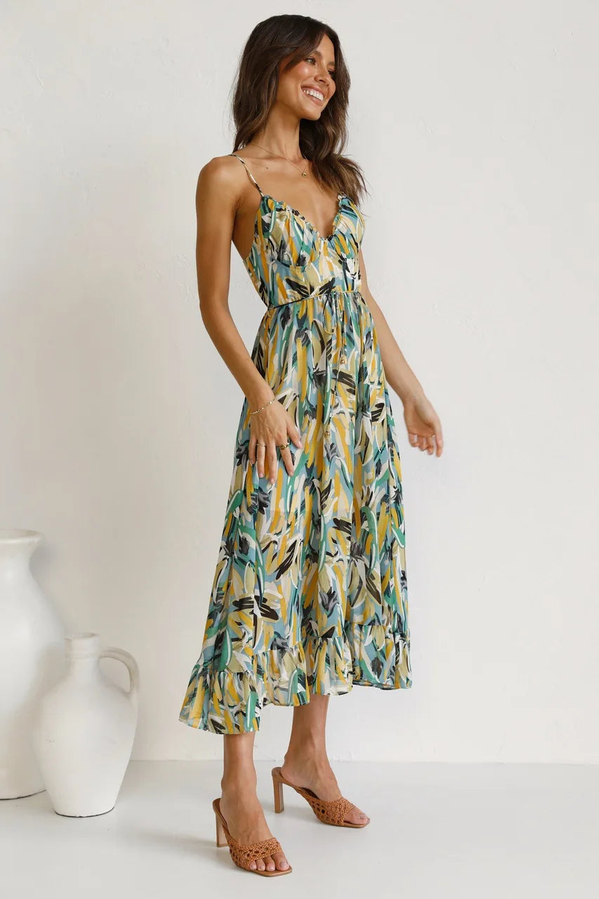 Serene - Elegantes fließendes Kleid