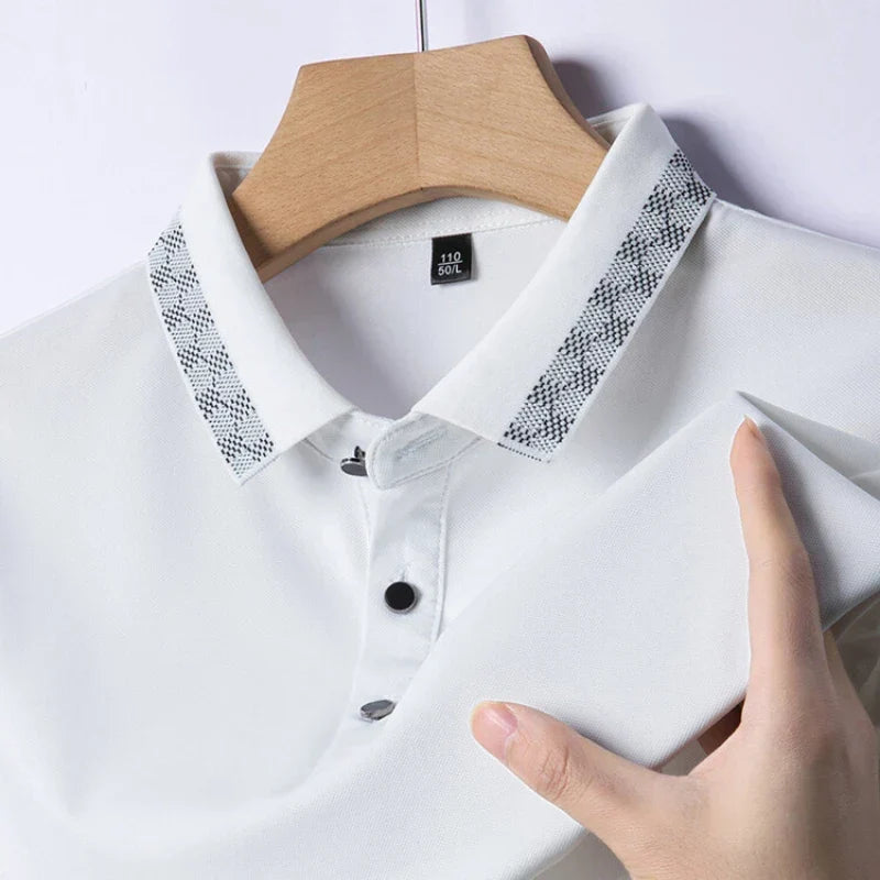 Baumwoll-Poloshirt